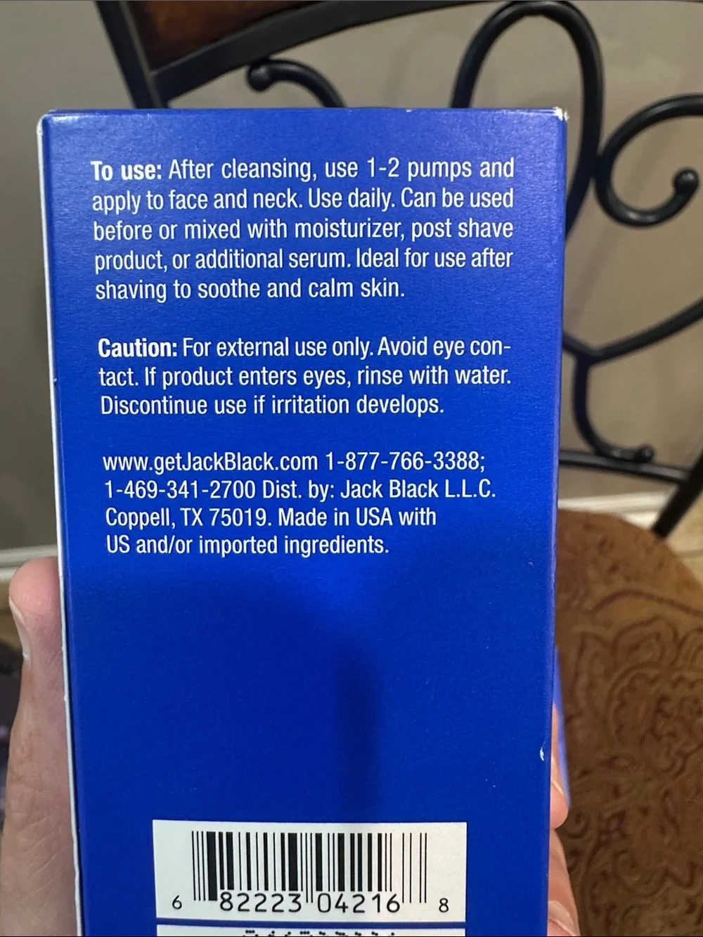 Two bottles of Jack Black Epic Moisturizer Booster Serum